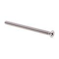 Prime-Line Machine Screw, Flat Head, Phillip Drive #10-24 X 3in Grade 18-8 Stainless Steel 25PK 9001524